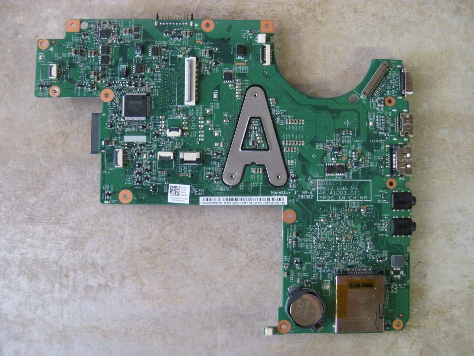 Dell MNYNP Vostro 3350 Laptop Motherboard Intel Sockel rPGA988B